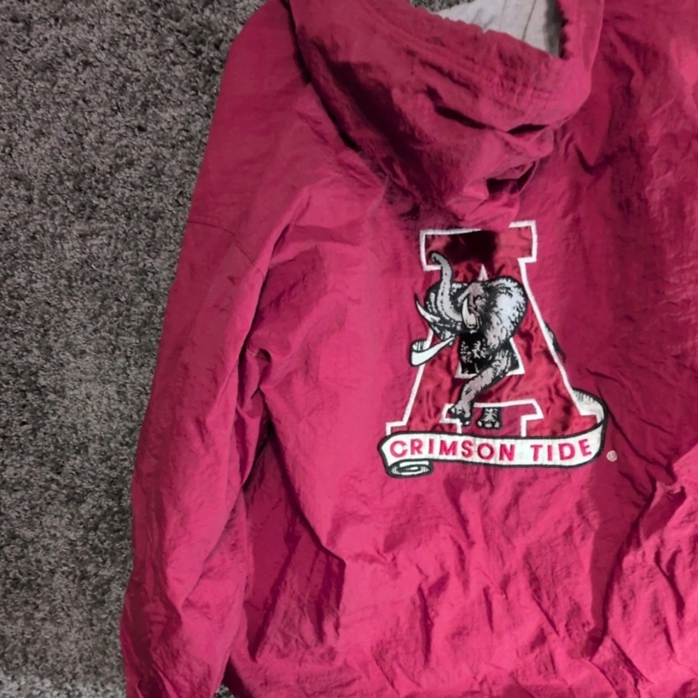 Alabama Crimson Tide Starter Jacket Size Xl Vintage NCAA - Picture 3 of 9